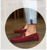 Summer genuine leather men casual shoes