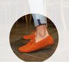 Summer genuine leather men casual shoes