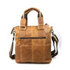 Genuine Leather Men Shoulder Briefcase Bags