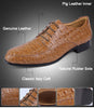 Merkmak Brand Genuine Leather Oxford Shoes For Men