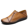 Men Breathable Cap Toe Hand Stitching Casual Oxfords Shoes
