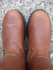 NEW Men’s Wolverine HERRIN Tan All Leather Steel Toe