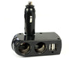 Car Cigarette Lighter 2 USB Splitter