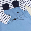 TANGUOANT Striped  Girl Dresses