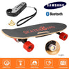 Electric Skateboard with Bluetooth Speaker  Light Remote Controller