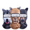 Unisex Motorcycle Face Mask 3D Animal