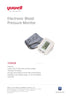 Automatic Digital Upper Arm Blood Pressure Monitor