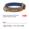 Dog Collars Personalized Custom Leather
