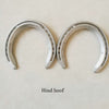 4pcs/set New Aluminum Horseshoe