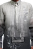 JUSI PINA BARONG TAGALOG GRAY