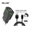 US EU Plug 2 Ports USB Charger