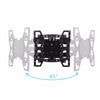Suptek Articulating Full Motion Tv Wall Mount For 26''-55''