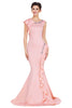 Asymmetric Pleats Detail Elegant Long Party Dress