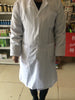 Women or Men White Medical Coat Clothing Medical Services Uniform Nurse Clothing Long-sleeve Polyester Protect lab coats Cloth