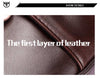 BULLCAPTAIN 2019 Men briefcase Bag Genuine Leather Man Crossbody Shoulder Bag