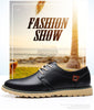 Merkmak Men Casual Leather Shoes Luxury Brand