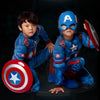 Superhero Kids Muscle Captain America Costume
