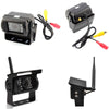 Podofo Wireless Car Reverse Reversing Dual Backup Rear View Camera