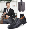 Merkmak Brand Genuine Leather Oxford Shoes For Men