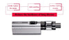FERSHA Electronic Cigarette 50W Adjustable vape