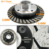 Dia 3”; 4.5”; 5”; 75/115/125mm Diamond Dual Cutting Wheel for Concrete