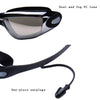 Cooling Swimming Goggles with Hat + Ear Plug + Nose Clip
