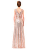 Luxury  Long Sequin Evening Dress