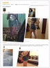 Denim Shorts Women Summer Banana Flower Embroidery