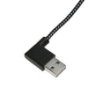 L Shaped Connector Micro USB Charging Cable