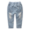 New 2018 Baby Boys Girls Hole Jeans Pants 1-6yrs Kids