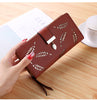 2018 New Brand Women Wallet Soft PU Leather Purse