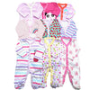 Retail 3pcs/pack 0-12months long-Sleeved Baby Clothes