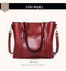 Women bag Oil wax Leather Handbags