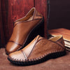 Men Breathable Cap Toe Hand Stitching Casual Oxfords Shoes