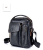 BULLCAPTAIN Genuine Leather Men Messenger Bag