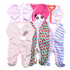 Retail 3pcs/pack 0-12months long-Sleeved Baby Clothes