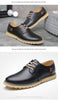 Merkmak Men Casual Leather Shoes Luxury Brand