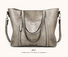 Women bag Oil wax Leather Handbags