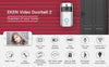 EKEN Remote Control Video Doorbell 2 720P HD Wi-Fi Wireless Smart Home