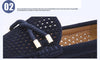 Summer genuine leather men casual shoes