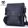 BULLCAPTAIN 2019 Men briefcase Bag Genuine Leather Man Crossbody Shoulder Bag