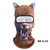 Unisex Motorcycle Face Mask 3D Animal