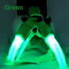 Nylon Pet Dog Harness Cat Safety LED Flashing Light Harness