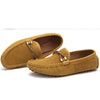 Summer genuine leather men casual shoes