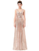 Luxury  Long Sequin Evening Dress