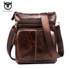 BULL CAPTAIN MEN'S  GENUINE LEATHER MINI SHOULDER BAG