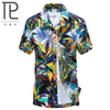 Men’s Hawaiian Shirt Male Casual Printed Beach Shirts