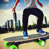 Electric Skateboard with Bluetooth Speaker  Light Remote Controller