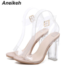 Aneikeh 2019 PVC Jelly Sandals