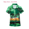 Men & Women Hawaiian Shirt Short Sleeve